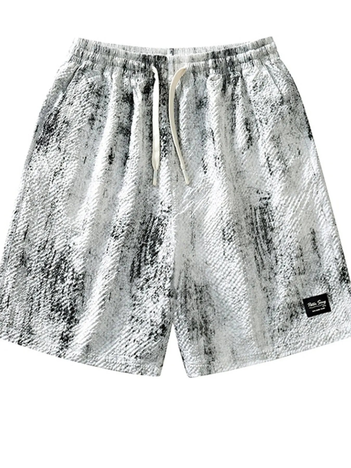 Men's Plus Size Drawstring Shorts with Pockets - Farnelli