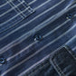 Men's Plus Size Striped Button Up Long Sleeve Shirt - Farnelli