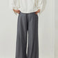 Men's Wide Leg Pleated Pants - Farnelli