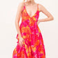 And The Why Floral Tiered Maxi Cami Dress with Pockets - Farnelli