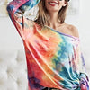 BiBi Tie Dye Soft Knit Jersey Top - MULTI