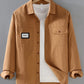 Men's Plus Size Button Up Long Sleeve Shirt - Farnelli