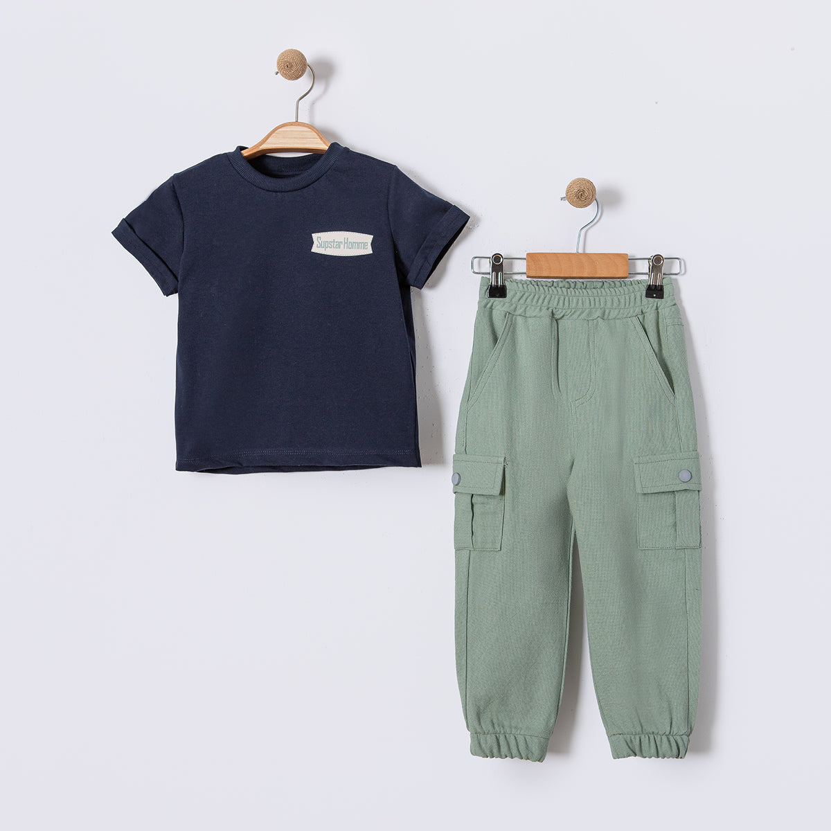 Pocket Pro Cargo Jogger Set-3