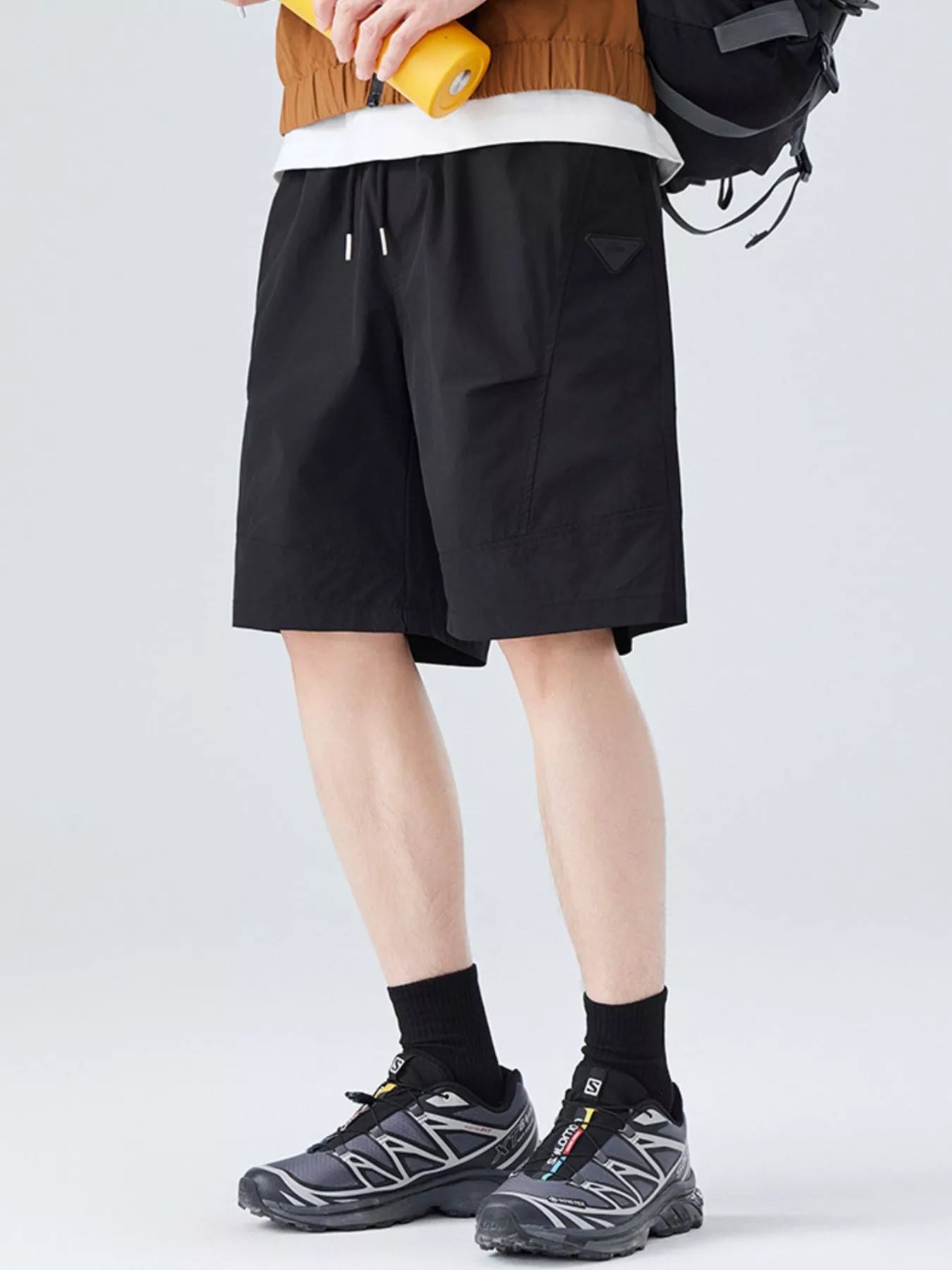 Men's Drawstring Cargo Shorts - Farnelli