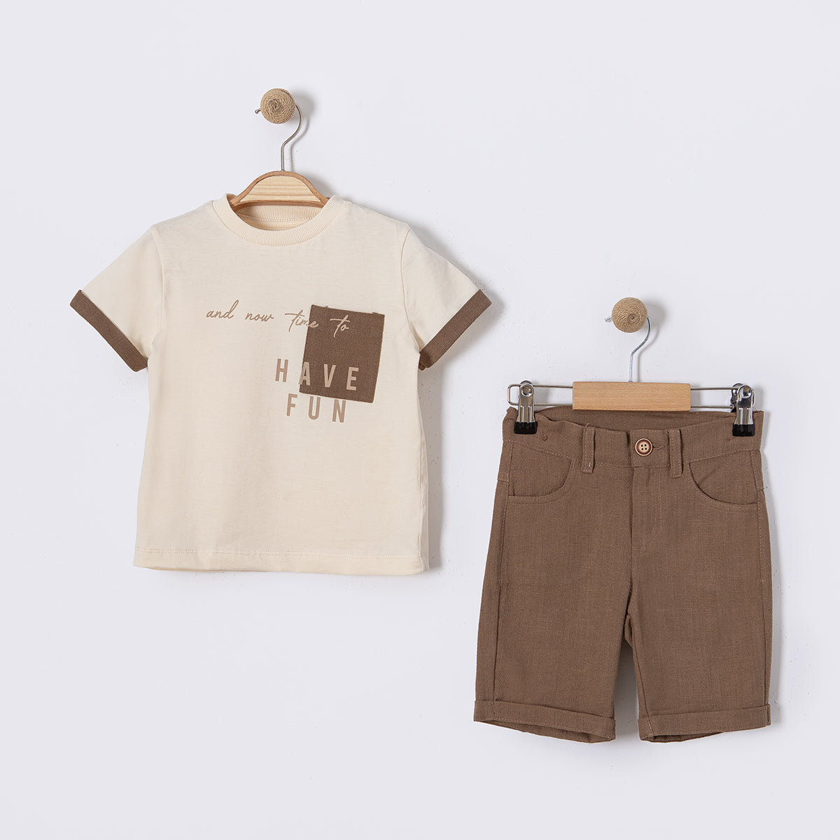 Trendy Tyler Boys Shorts Set-3