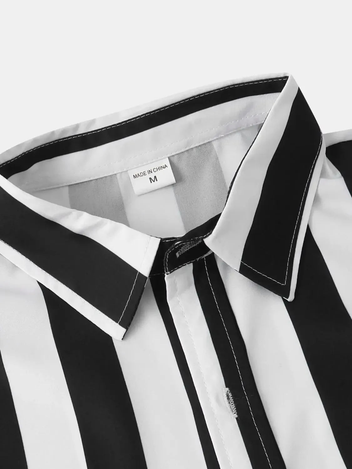 Men's Striped Button Down Shirt - Farnelli