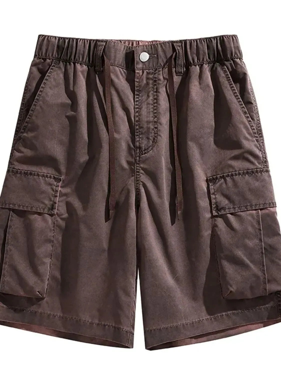 Men's Plus Size Drawstring Cargo Shorts - Farnelli