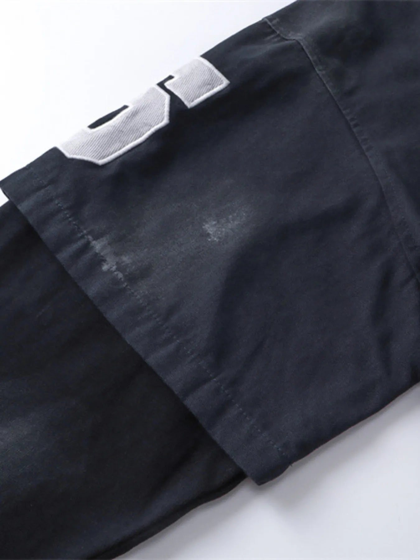 Men's Letter Graphic Long Sleeve Polo - Farnelli