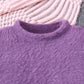 Children's Fuzzy Knit Top & Pants Set - Farnelli