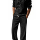 Men's Full Size Button Up Shirt and Pants Set Plus Size - Farnelli
