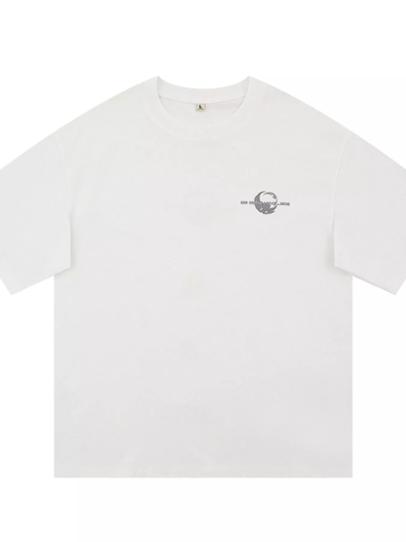 Men's Plus Size Round Neck Short Sleeve T-Shirt - Farnelli