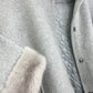 Genuine Scandinavian Mink Fur Virgin Wool Coat