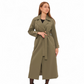 Jackie Trench Coat in Olive