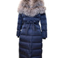 Kaimana Genuine Fox Fur Trim Premium Down Coat