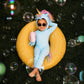Sky Blue Unicorn Costume