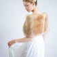 Honey Brown Fur Wrap (Serena LBrw03)