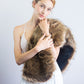 Brown Fur Wrap (Serena Brw03)