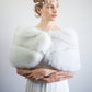 Light Gray Fur Wrap (Penelope LGry07)