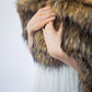 Brown Fur Shawl (Butterfly Brw02)