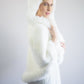 Ivory White Fur Cape (Juliet Wht01)