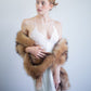 Brown Fur Shawl (Lilian LBrw03)