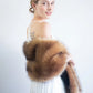 Brown Fur Shawl (Lilian LBrw03)