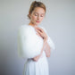 Ivory / White Fur Wrap (Serena Wht01)