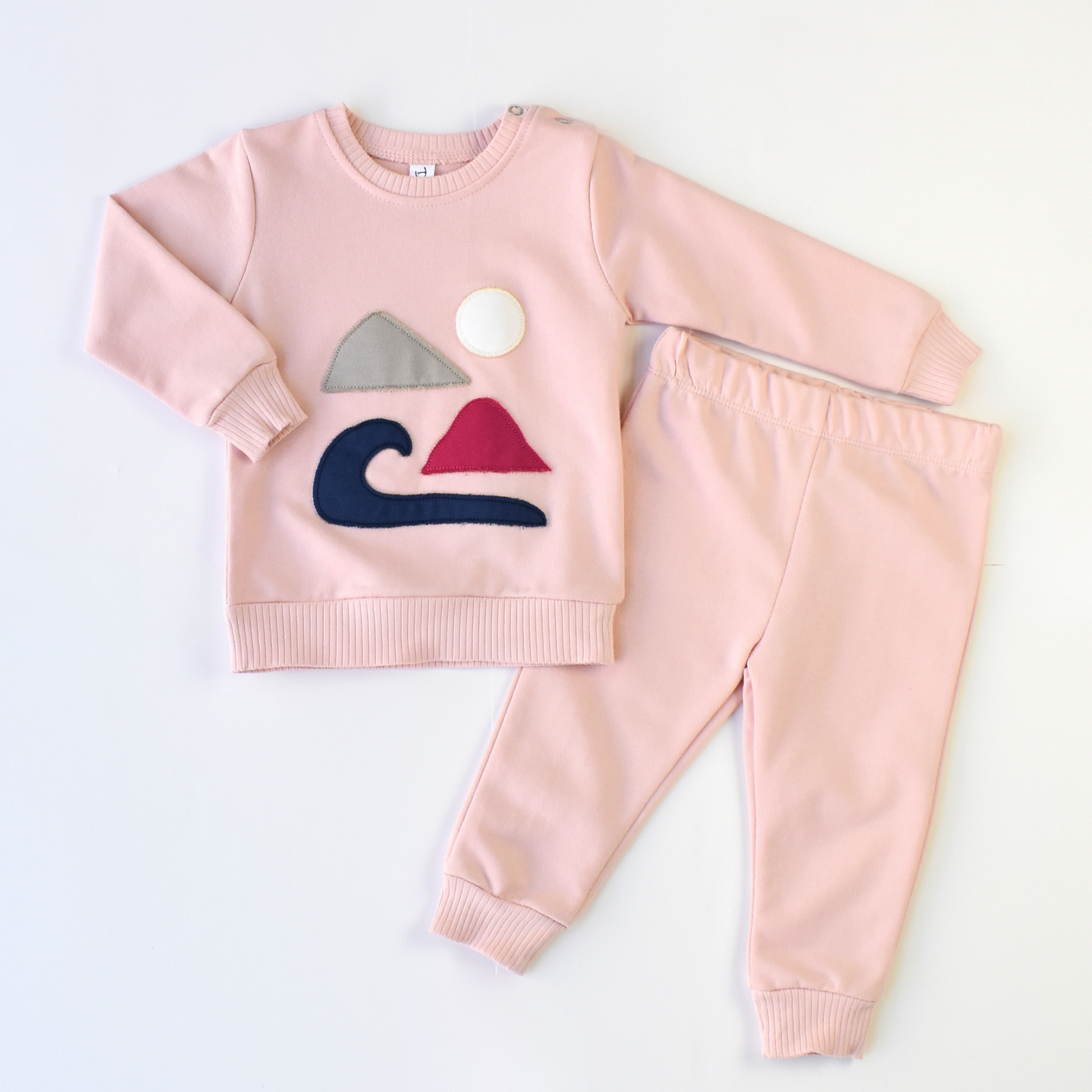 Nature Joy Girls Casual Set-0