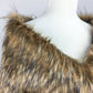Brown Fur Shawl (Butterfly Brw02)