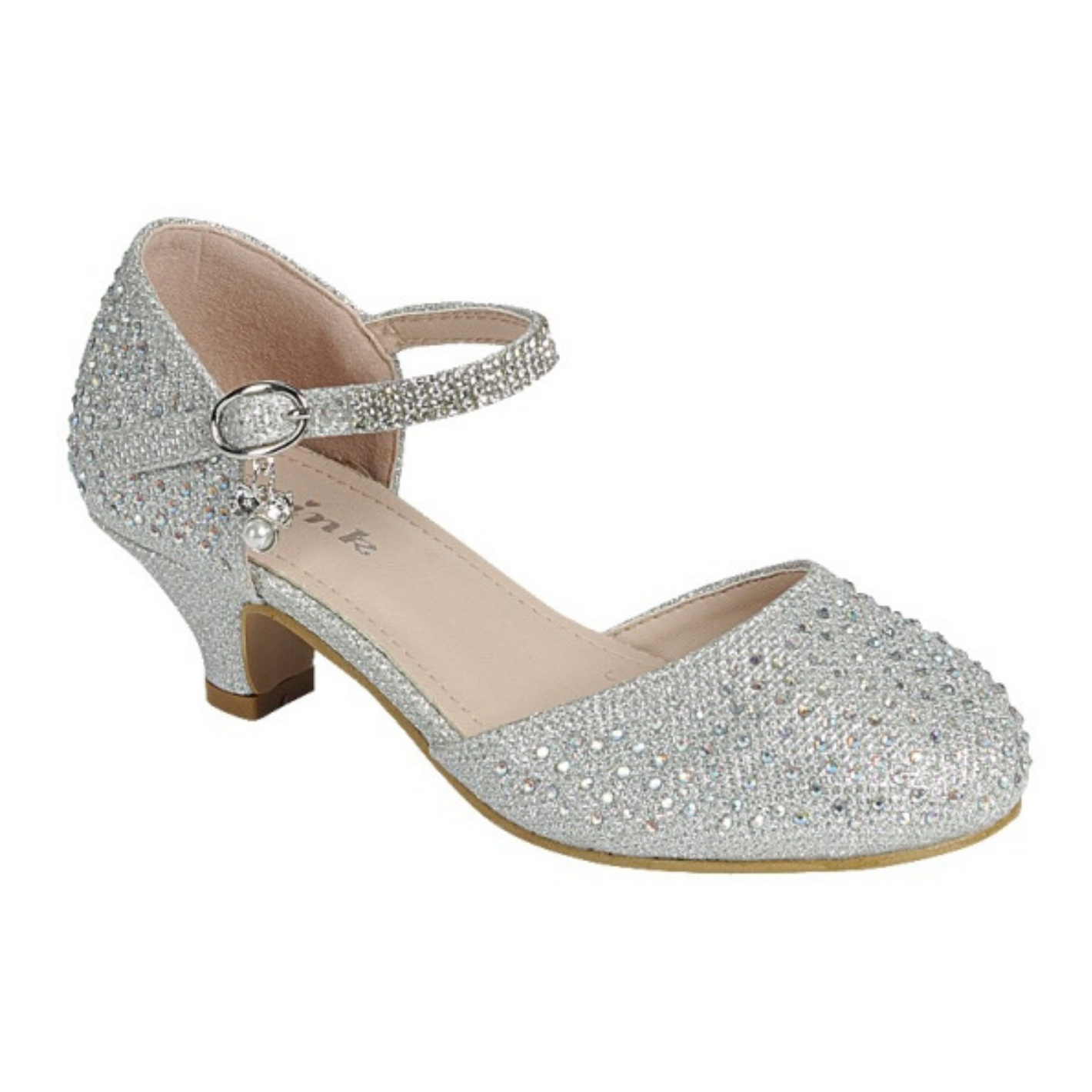 Pearl Pendant Girls Formal Shoes - Farnelli