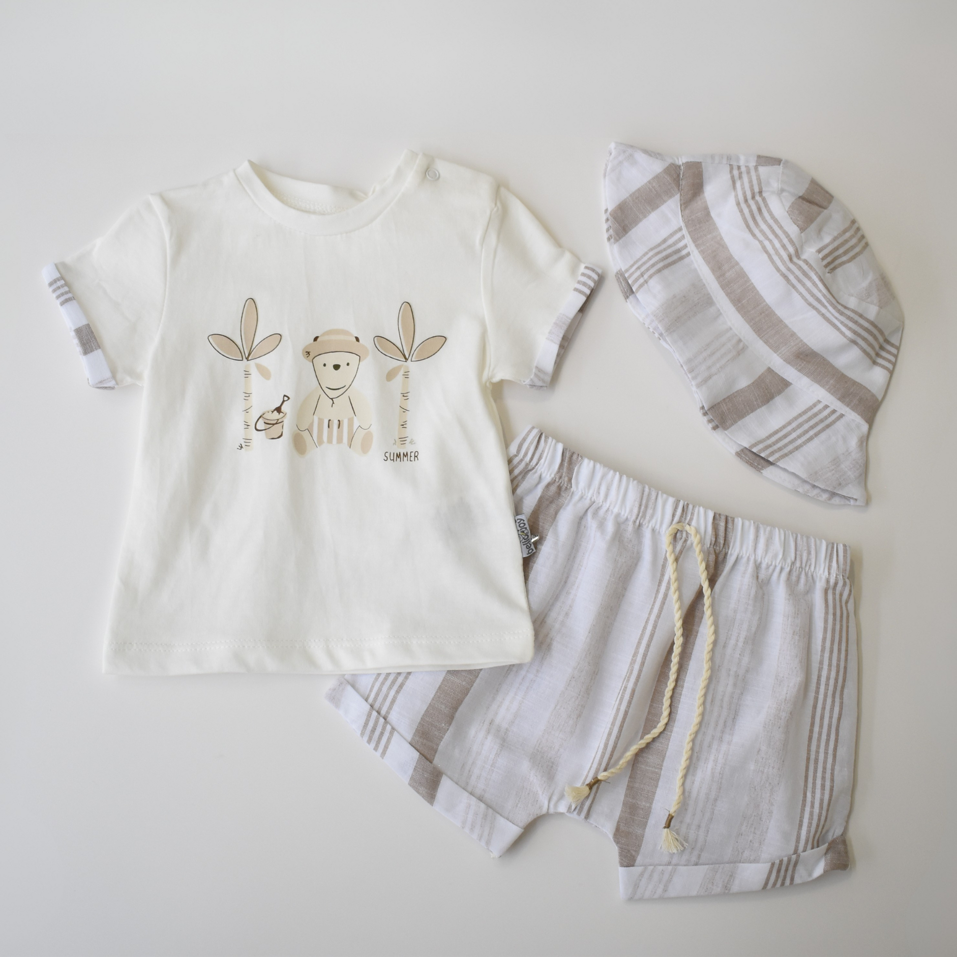 Baby Safari Unisex Short Set - Farnelli