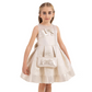 Sleeveless Chic Girls Formal Dress - Farnelli