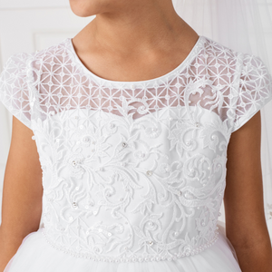 Leila Lace Girls Formal Dress - Farnelli