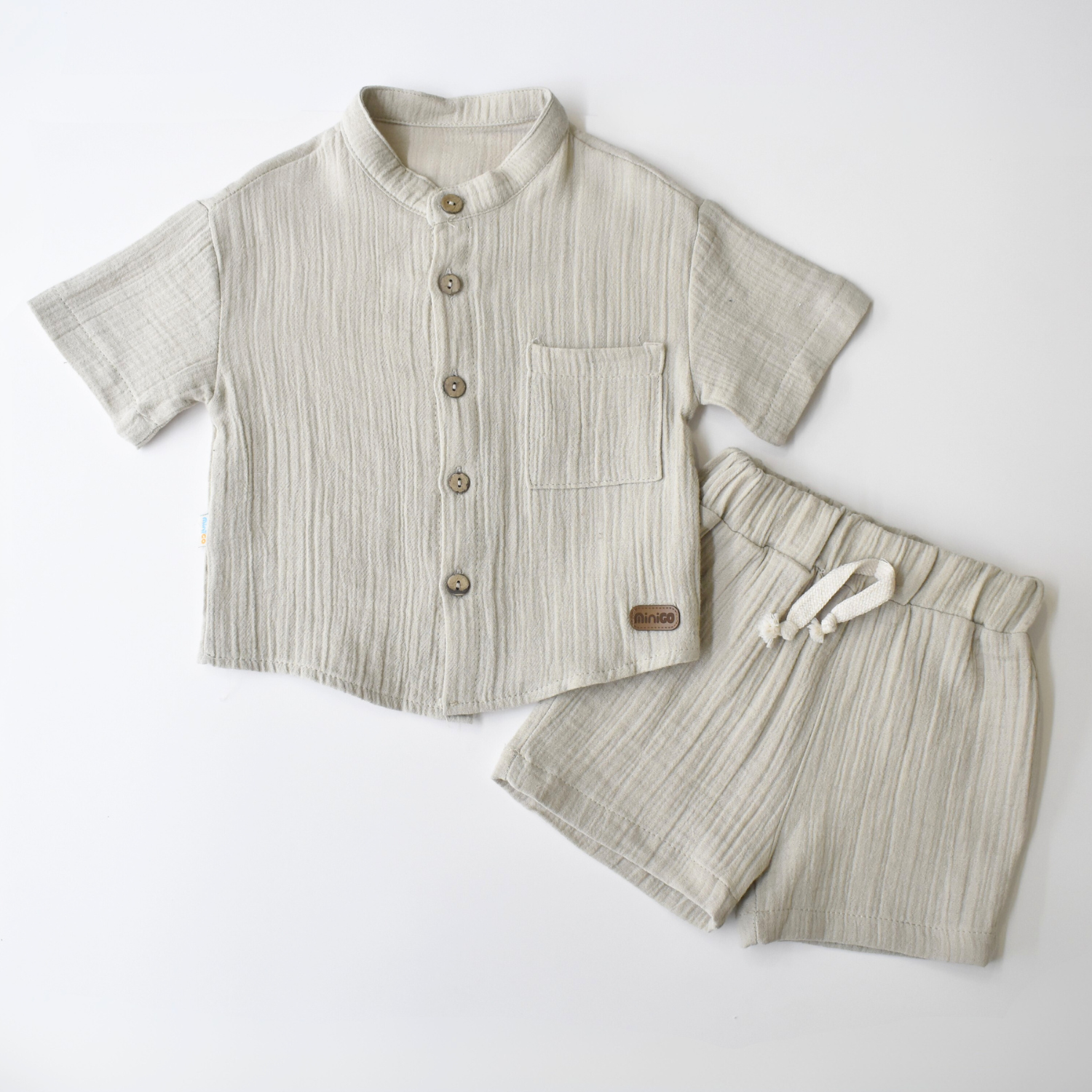 Effortless Style Casual Short Set-0