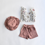 Sunshine Sparkle Girls Casual Set-1