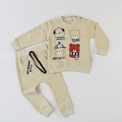 Hey Wild Baby Cotton Set-1