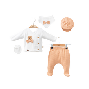 Bowtie Bear Newborn 5PC Set-1