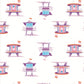 Miami Beach Watch Pink Two-Piece Set