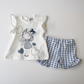 Little Square Girls Casual Set-4