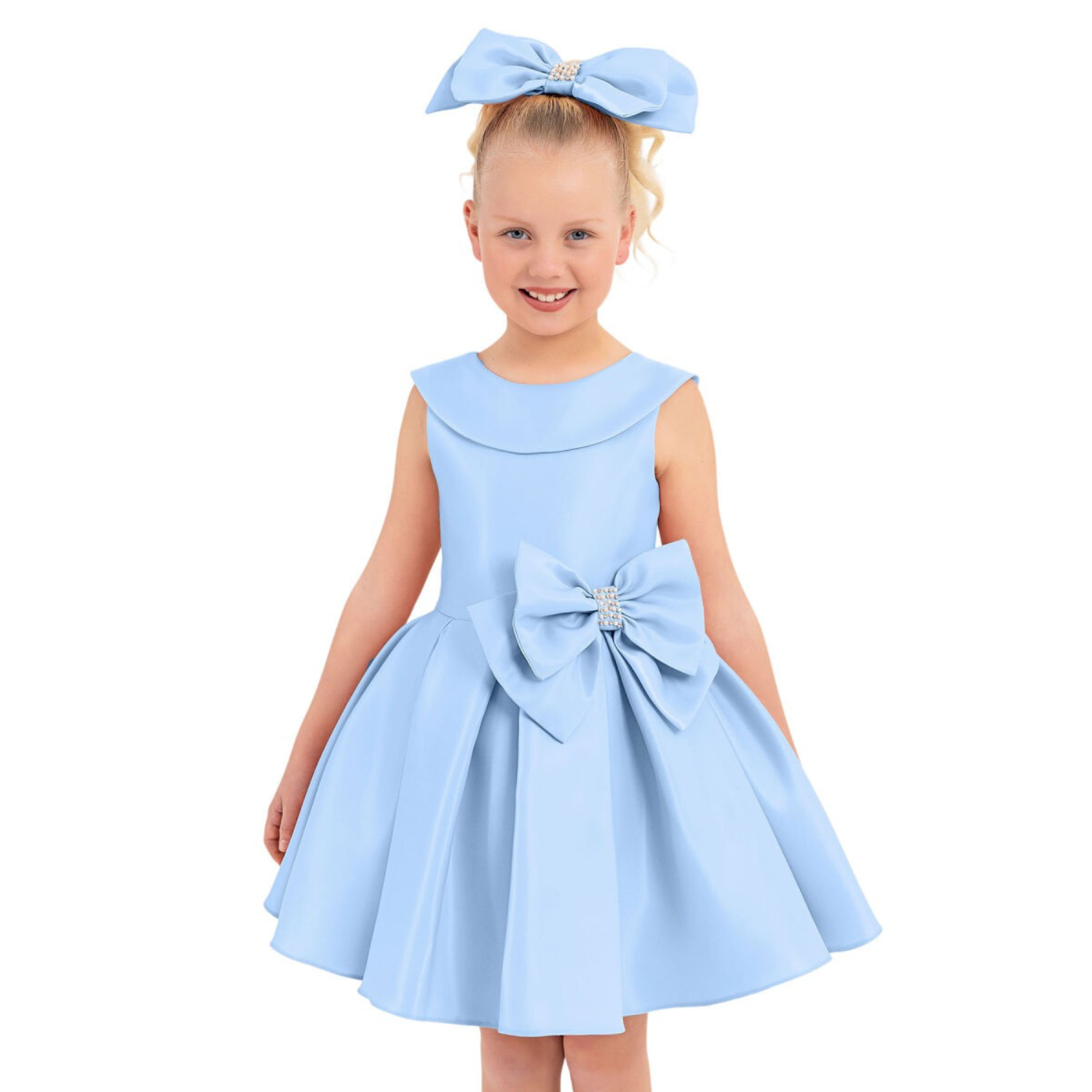 Frosted Lily Girls Formal Dress-2
