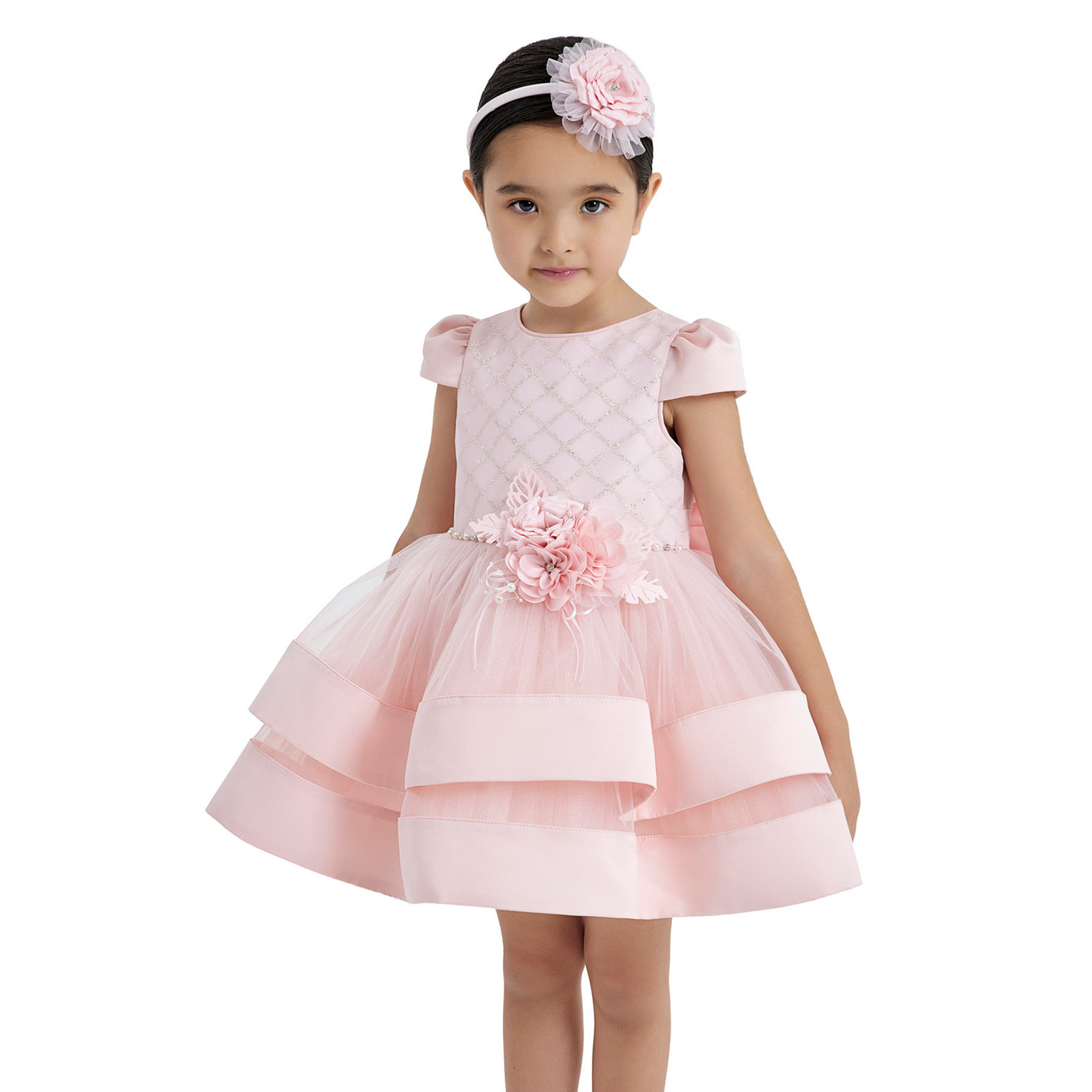 Petite Fleur Girls Formal Dress - Farnelli
