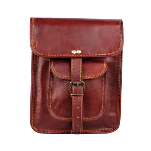 Classy Leather Bags Windsor Crossbody messenger bag with adjustable strap and sleek leather design, ideal for daily use.
