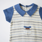 Striped Baby Dressy Overall-1