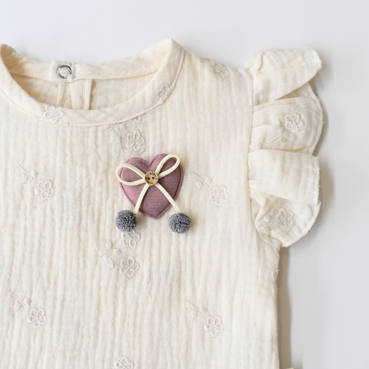 Hayley Heart Girls Casual Set - Farnelli
