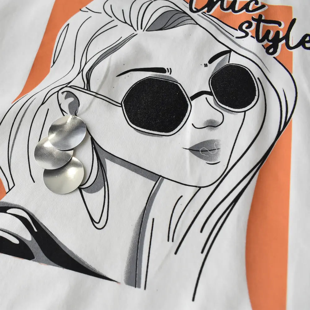 Sunglass Style Girls Casual Set-3