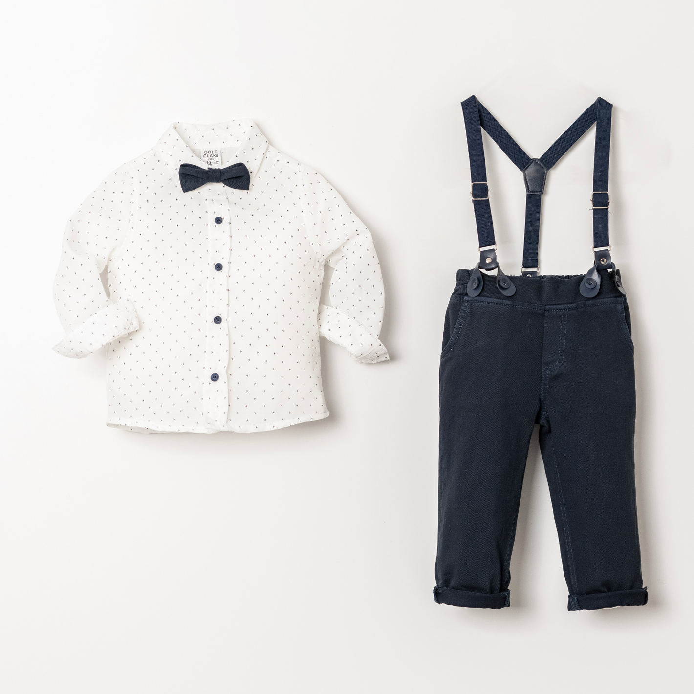 Mini Milo Formal Cotton Set - Farnelli