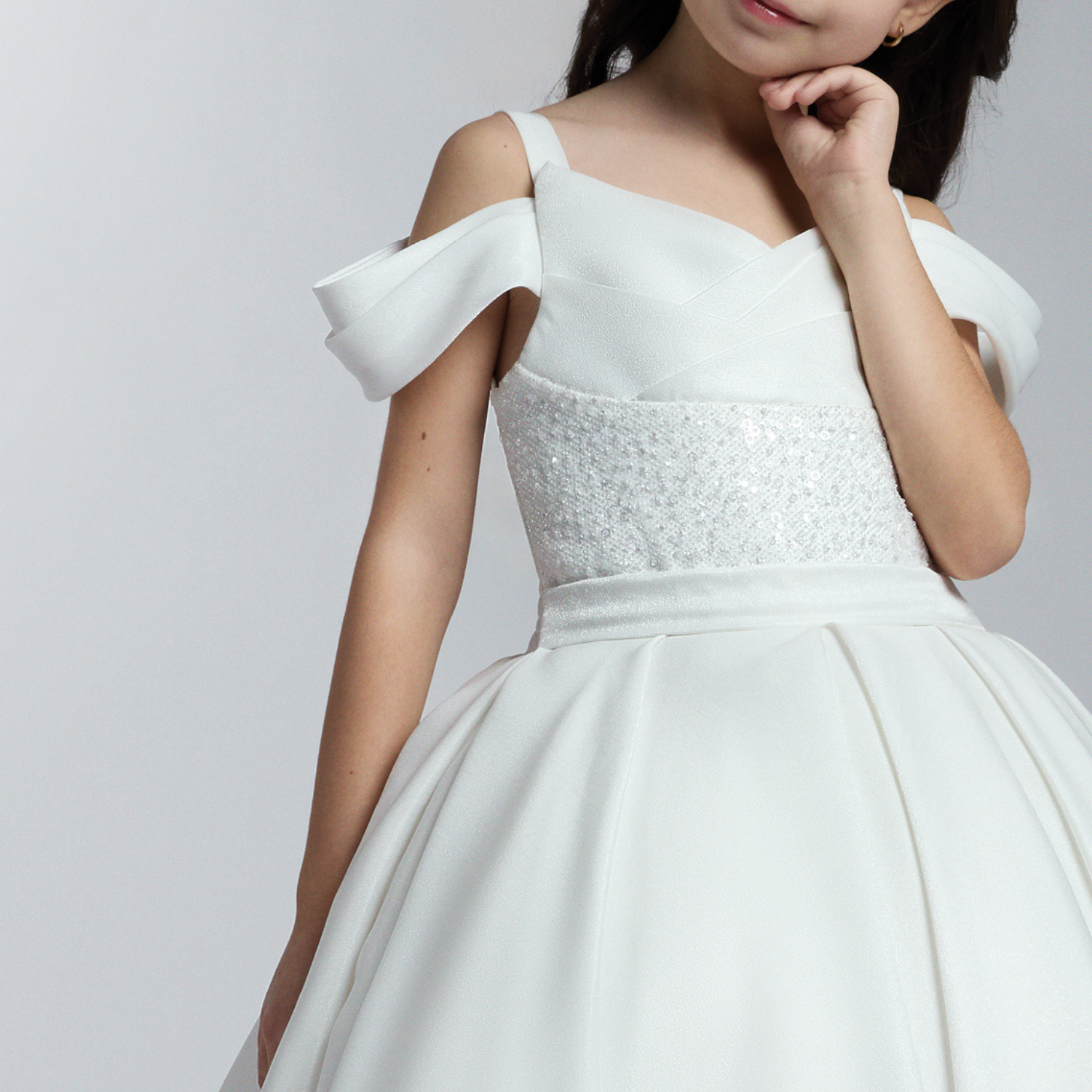 Heavenly Glow Girls Formal Dress-1
