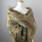 Brown Fur Shawl (Lilian Brw03)