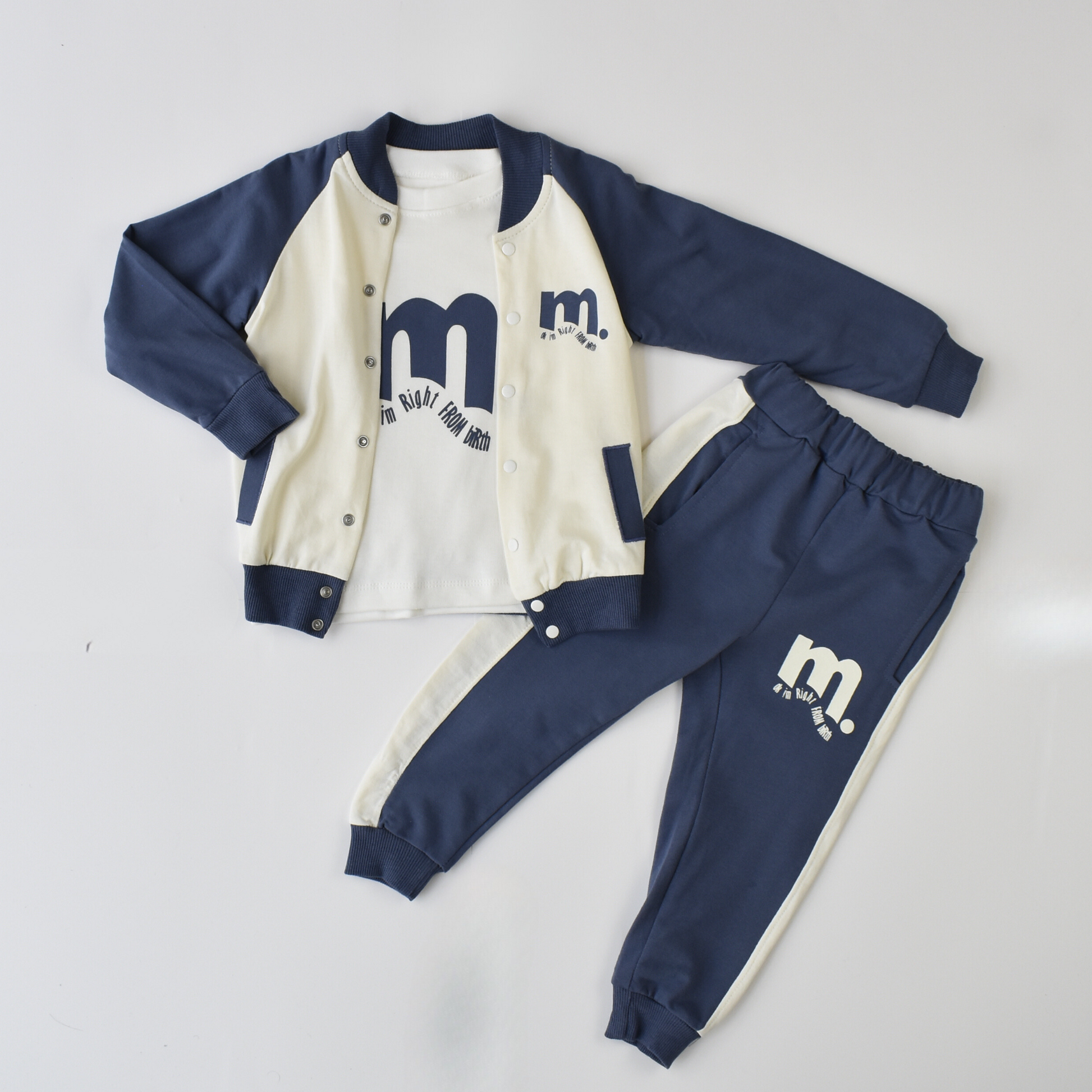 Baseball Boy Casual Set-0