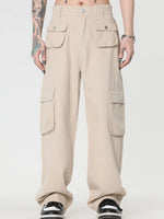Men's Wide Leg Cargo Pants - Farnelli